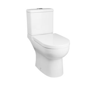 WC one piece piso muro 29.5 cm botón dual asiento cierre suave Estocolmo blanco