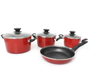 Batería 7 piezas Coral rojo Magefesa