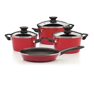 Batería 7 piezas Coral rojo Magefesa