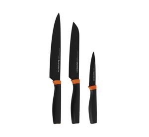 Cuchillo pelador + cuchillo Chef + cuchillo Santoku Marmicoc.