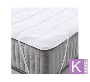 Cubre colchón King poliéster American Family