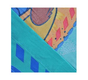 Juego sábanas 1.5 plazas microfibra Triángulo diseño