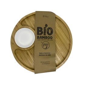 Tabla aperitivos 30 cm Bio Bamboo madera