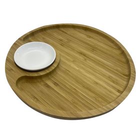 Tabla aperitivos 30 cm Bio Bamboo madera