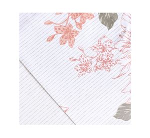 Sábanas 2 plazas 200 Hilos Estampado amaranta