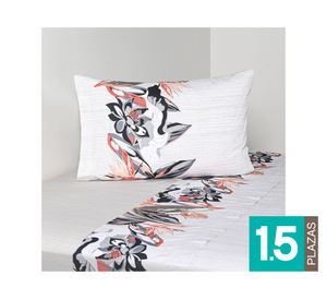 Sábanas 1.5 plazas 200 Hilos Estampado abbys