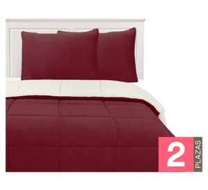 Plumón sherpa Swede cereza 2 plazas