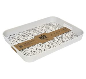 Bandeja rectangular Biobamboo Puntos