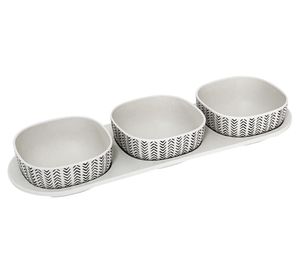 Tabla aperitivo Snacks 3 divisiones Flechas