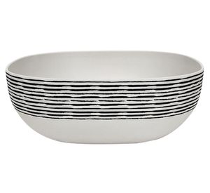 Bowl cuadrado Rayas biobamboo 20x8 cm 1.5 lt