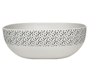 Bowl cuadrado Puntos biobamboo 20x8 cm 1.5 lt