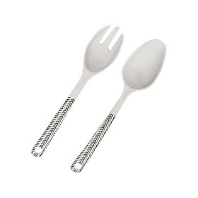 Set cuchara y tenedor para ensaladera biobamboo Flechas