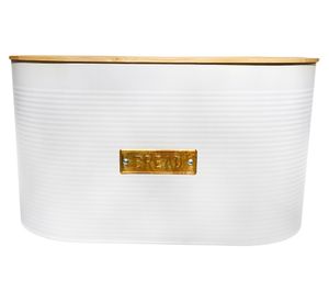 Panera placa dorada Bread blanco 33x18 cm