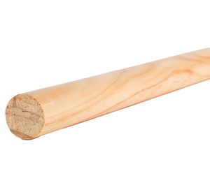 Barra para cortina madera 150x2.8 cm natural