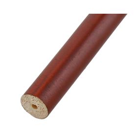 Barra para cortina madera 200x2.8 cm chocolate