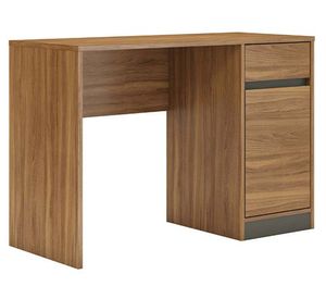 Escritorio Purple almendra touch/grafito 1 puerta 1 cajón