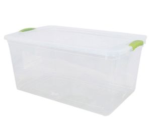 Caja organizadora 61 litros Wenbox transparente Wenco