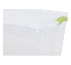 Caja organizadora 61 litros Wenbox transparente Wenco