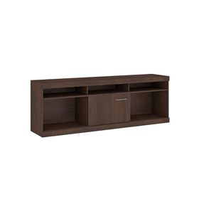 Rack TV 75" 1 puerta Beatriz café