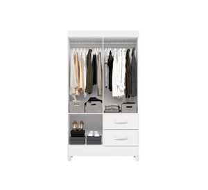 Clóset 6 puertas + Clóset 4 puertas Mobi blanco