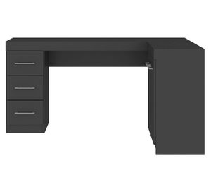 Escritorio esquinero Grafito gris