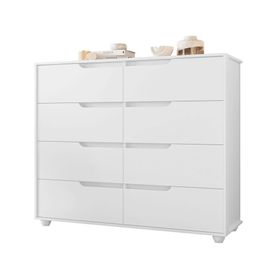 Cómoda 8 cajones Evo blanco