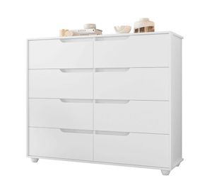 Cómoda 8 cajones Evo blanco