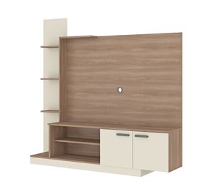 Centro de entretenimiento 55" Reina café