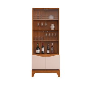 Bar 4 puertas Nice café/beige