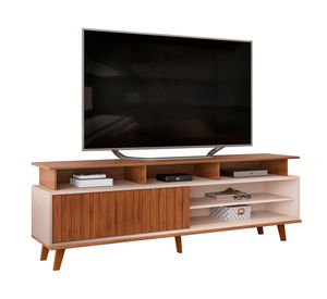 Rack TV 70" Flow freijo/off white