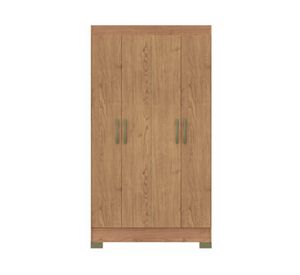 Clóset 4 puertas 1 cajón Roma café 182x98.4x47 cm