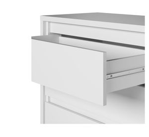 Zapatera Dueto 1 puerta 5 cajones blanco