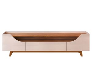 Rack TV 75" Lotus off white/freijo