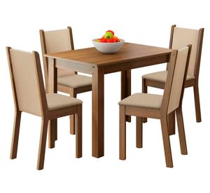 Juego comedor 4 personas Luna Leone