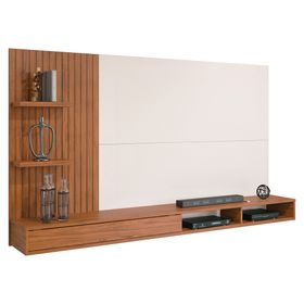 Panel TV 60" Bento 1 puerta café