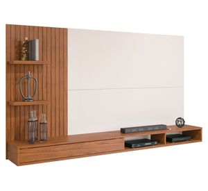 Panel TV 60" Bento 1 puerta café