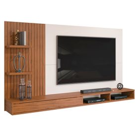 Panel TV 60" Bento 1 puerta café