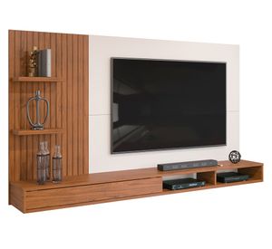 Panel TV 60" Bento 1 puerta café