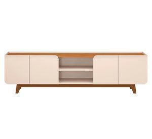 Rack TV 75" Nadine off white/freijo