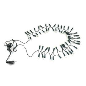 60 Luces de navidad perlas blanco