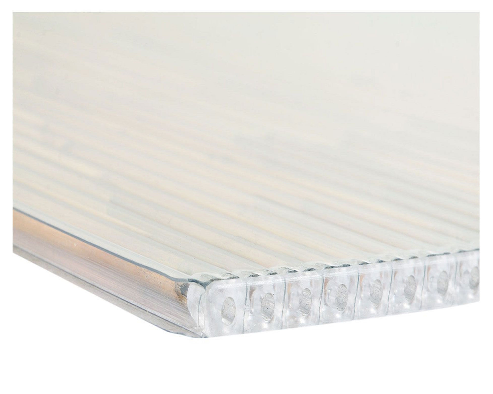 Alveolar 8x1000x1000 mm Policarbonato Polibambú Dvp
