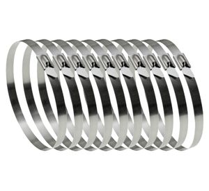 Amarra inoxidable 260x4.6 mm 10 unidades