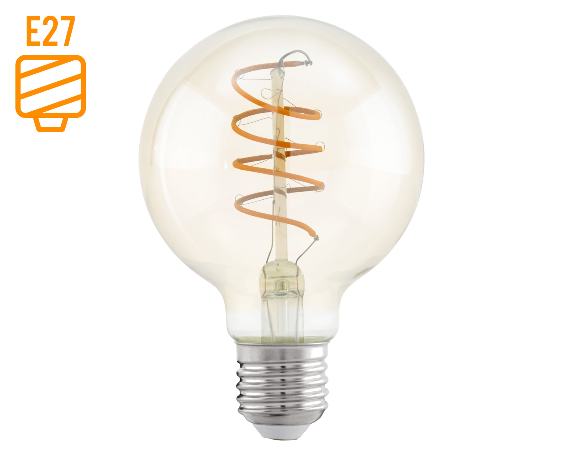 Ampolleta LED 4W E27 luz cálida 12 cm Eglo