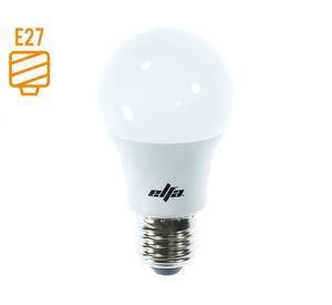 Ampolleta LED 9W E27 luz cálida Elfa. PRUEBA