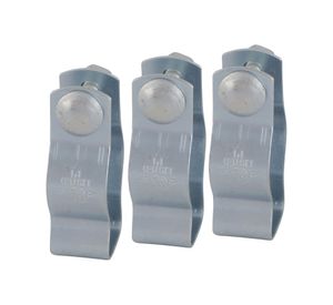 Abrazadera caddy 1/2'' 3,3x5,2x1,6 cm cromado Eltrik