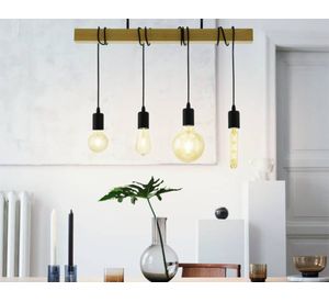 Ampolleta LED 4W E27 luz cálida 8 cm Eglo