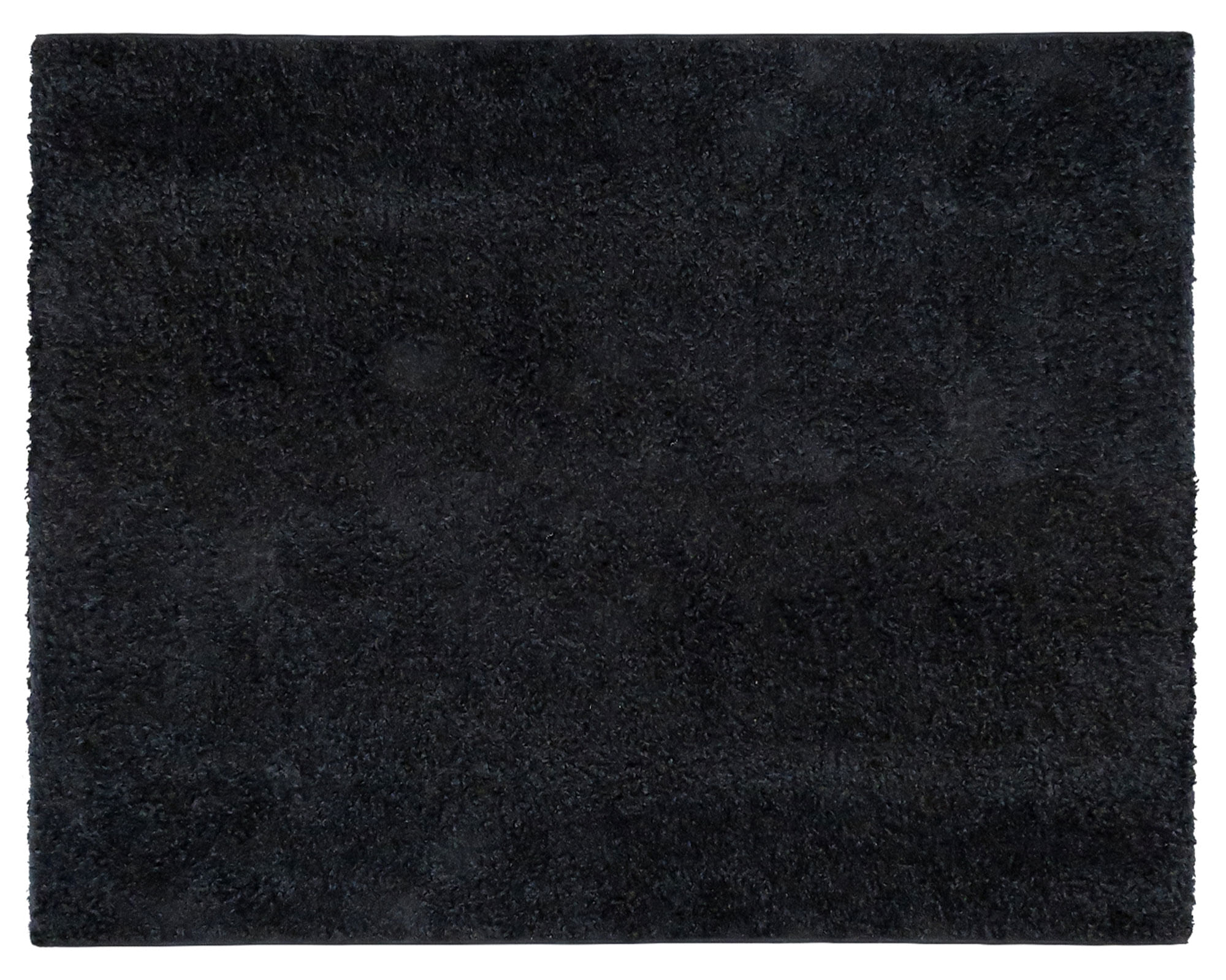 Idetex Alfombra shaggy 50x100 cm Lisa negro Idetex.
