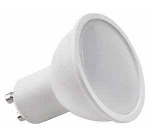 Ampolleta LED 6W GU10 luz cálida 5 unidades