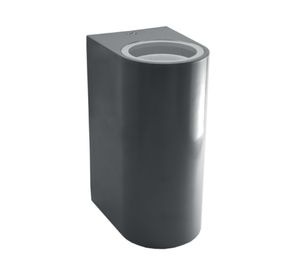Aplique exterior 2L GU10 gris Megabright