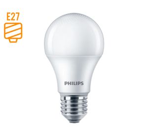 Ampolleta led 9W E27 luz cálida Cri 90